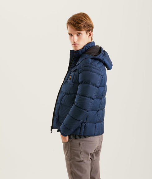 Piumino corto BENSON Jkt Uomo Blu chiaro Refrigiwear- Francavilla Moda